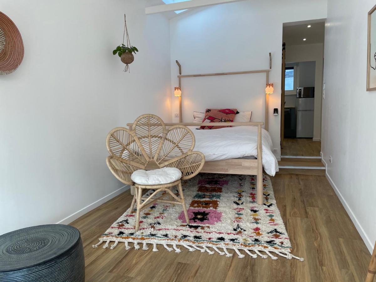 Grand studio avec terrasse, Wifi, Netflix et Vélos Capbreton Esterno foto
